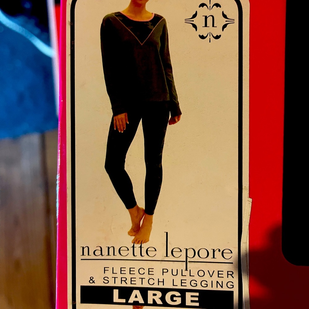 Fleece Pullover and Stretch Leggings